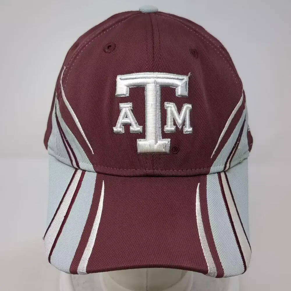 Adidas Texas A&M Aggies NCAA Red Cap XL Fitted Stretch Hat Embroidered Logo